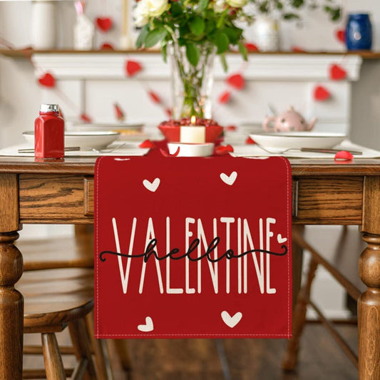 Valentine Table Runner, 13" x 72"