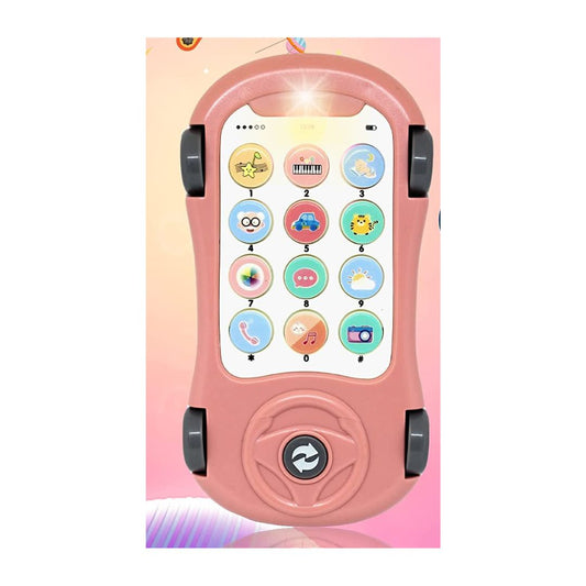 Baby Mobile Phone Learning Toy (pink)