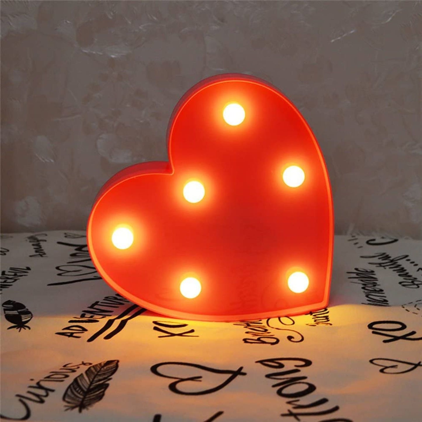 Love You LED Valentine's Day Letter Sign