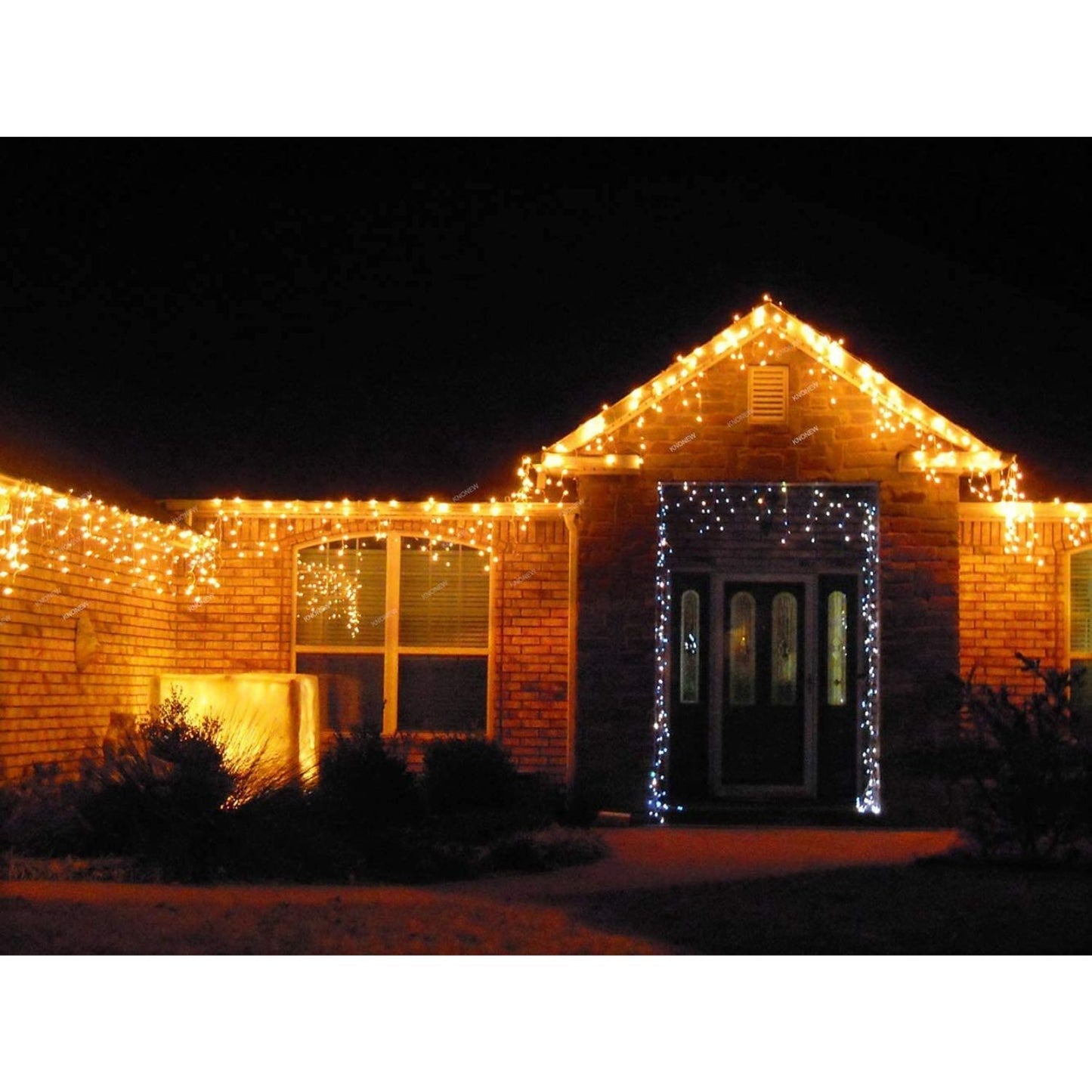 Christmas lights for decoration, 400 LED, 33 feet, Warm White