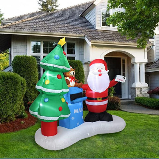 6.5ft Inflatable Christmas Decoration with LED Lights