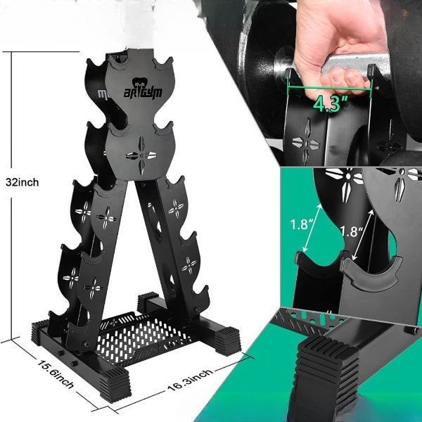 Weight Rack, 13 Gauge, 570 lb Capacity, 16.3" x 15.6" x 32"