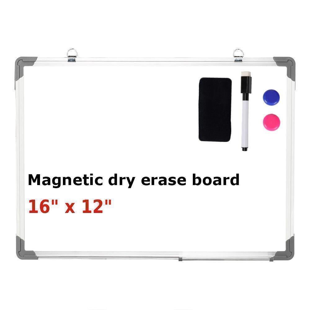 Magnetic dry erase white board for office, Size (16"x12")