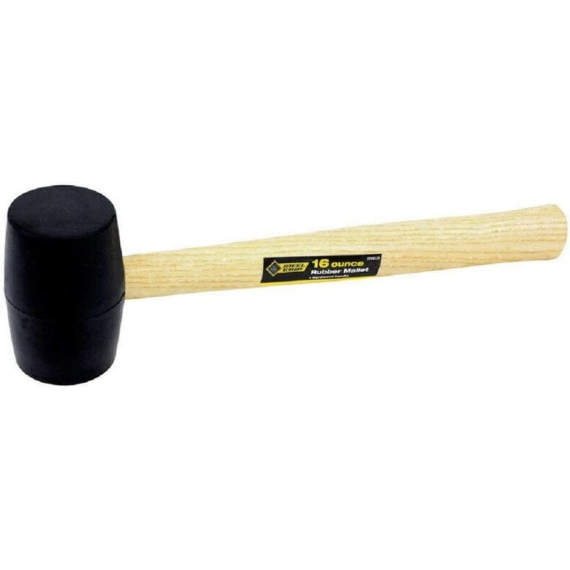 RUBBER MALLET 16 OZ, 68 x 4 x 2.9 inches, Hammer