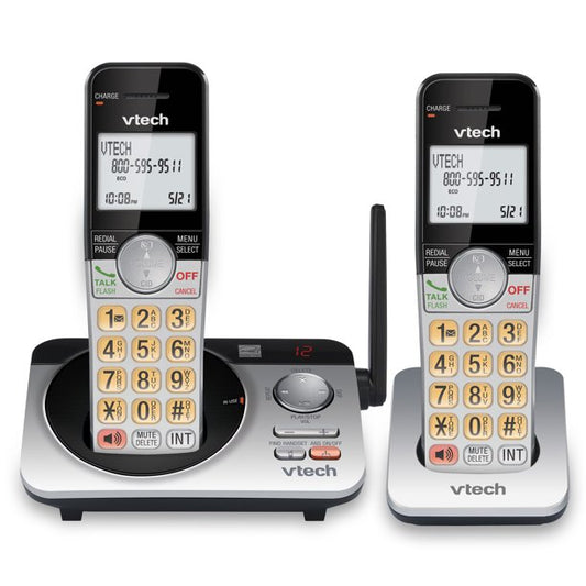 2 Extended Range Cordless Phones and Answering System