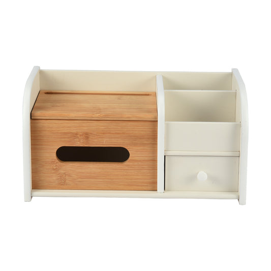 home desk organizer, color: white