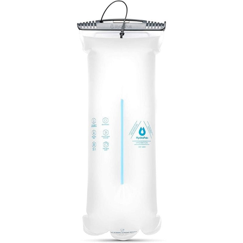 Low-profile water reservoir for hydration packs (3 liters)