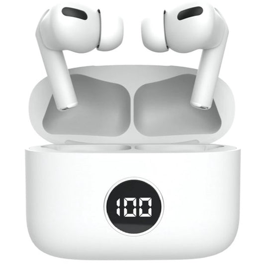 Active Noise Canceling Bluetooth v5.3 Headphones  - White