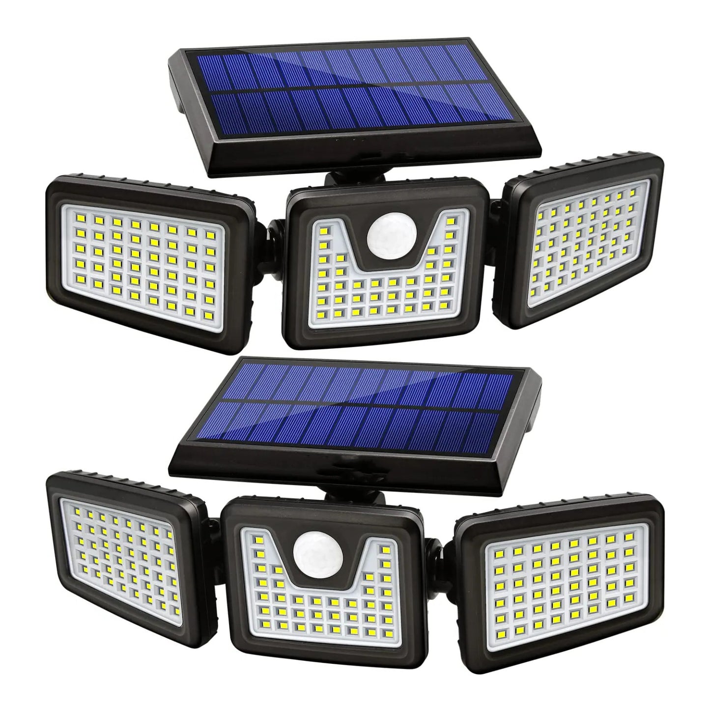 2 Pack Solar Outdoor Lights 128 LED