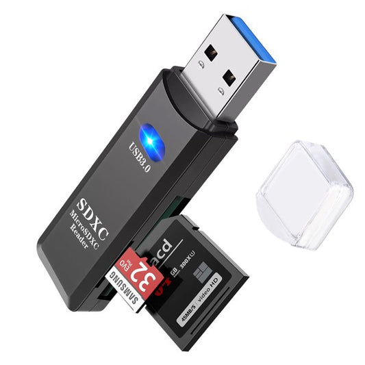 Portable USB 3.0 SD Card Reader