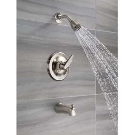 Manual Shower Valve, Color: Stainless, Style: Handle