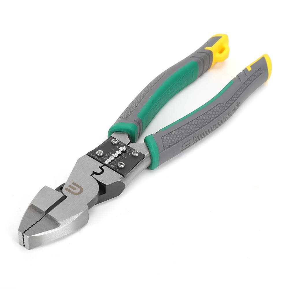 9 in. High-Leverage Multi-Purpose Linesman Pliers