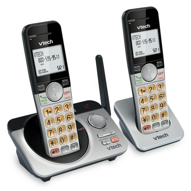 2 Extended Range Cordless Phones and Answering System