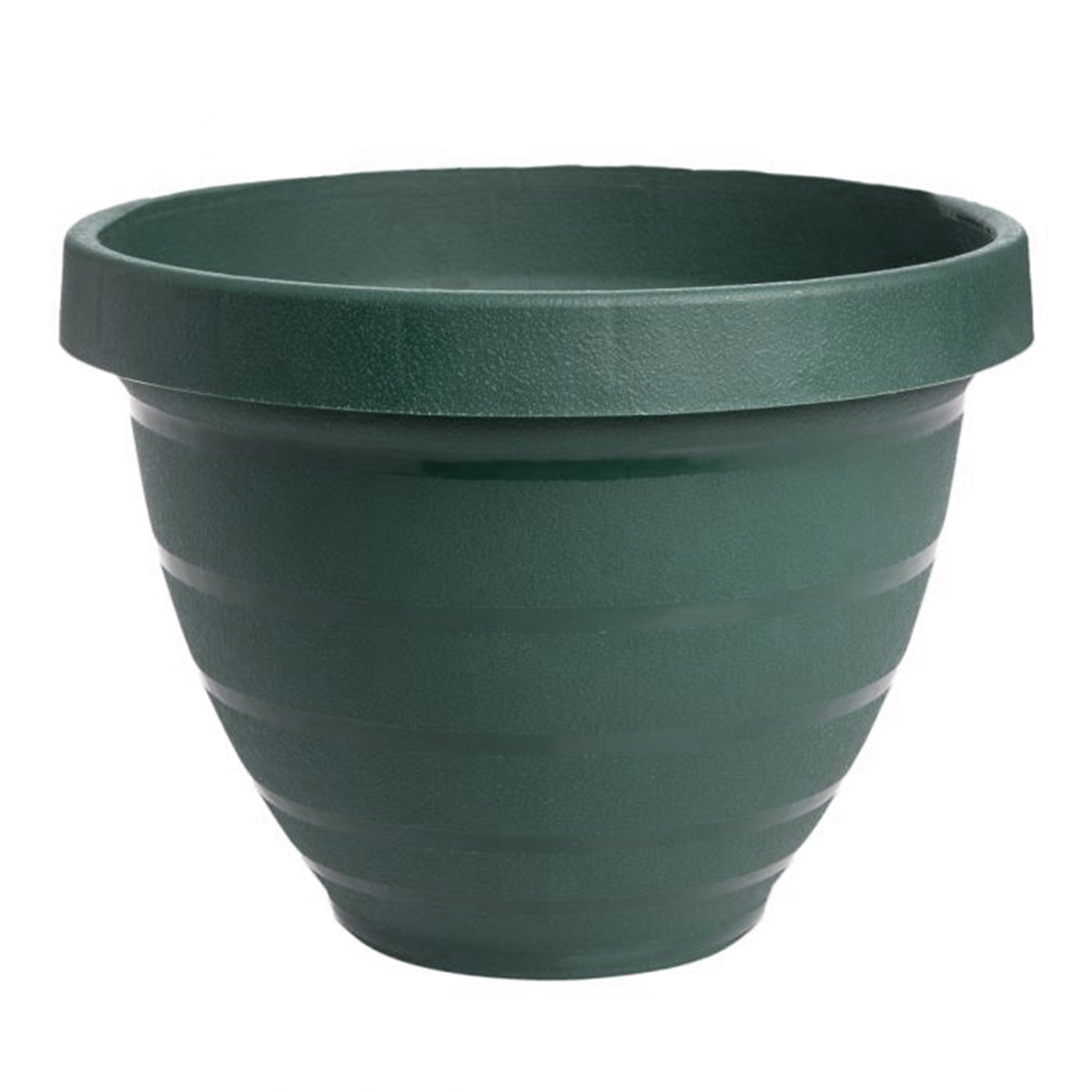 10 Pack 7.5" Self Watering Planters, Plastic, Color: Green