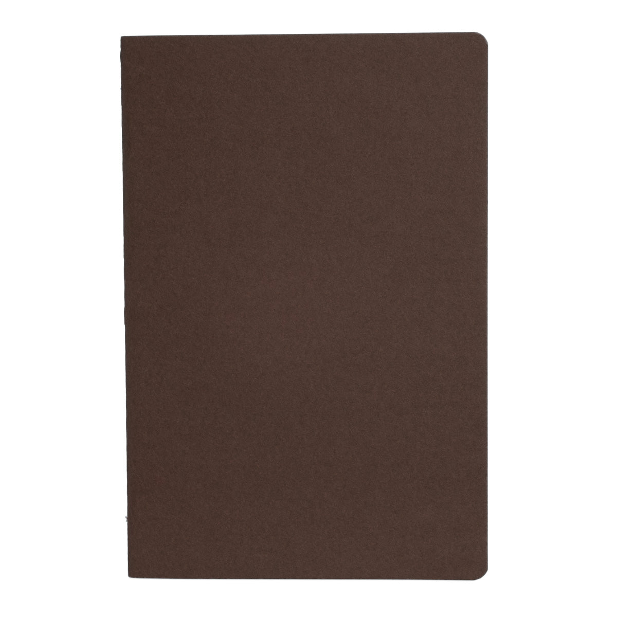 Pack of 6 Soft Cover Notebooks, A5, 5.5" x 8.3" (Colour: Brown)