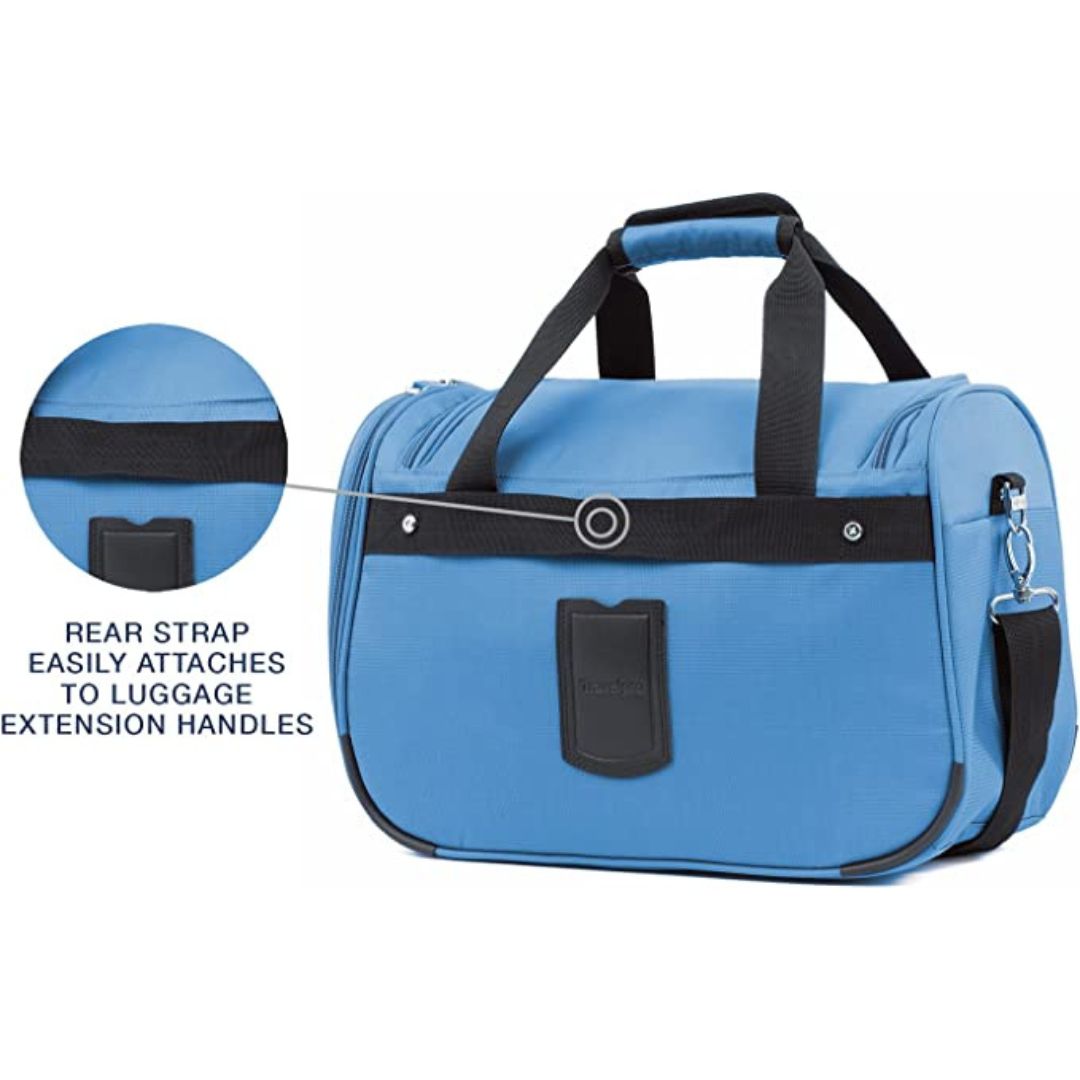 Carry-on Travel Tote Bag, Color: Azure Blue