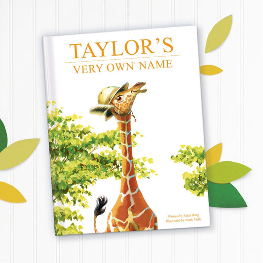 Giraffe children's book cover,Softcover