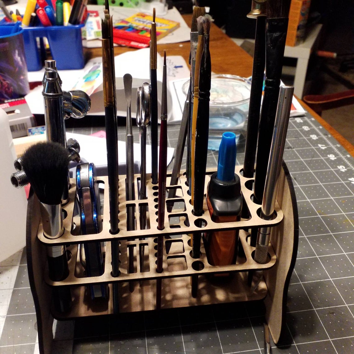 Art Hobby Tool Rack