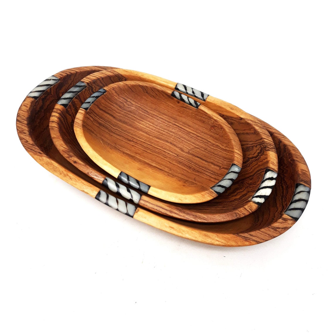 Wooden bowl set