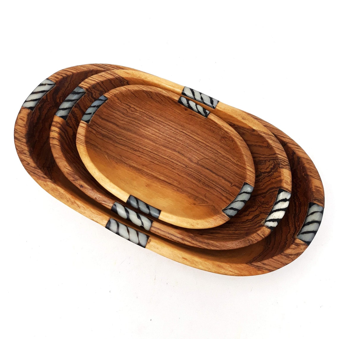 Wooden bowl set