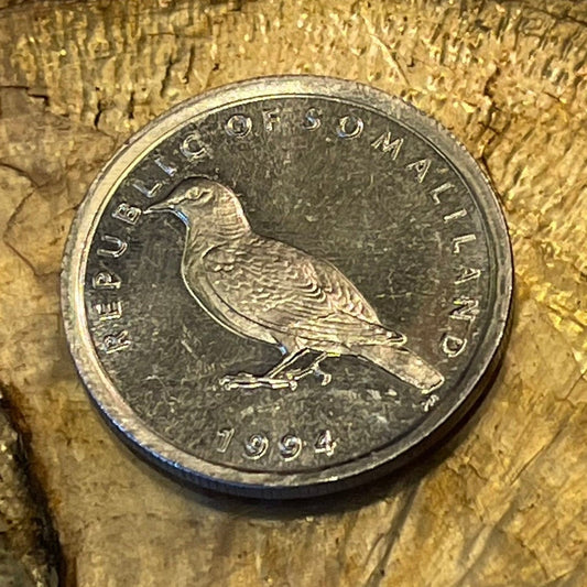 Somali Pigeon 1 Shilling Somaliland Authentic medal, 1 Pcs