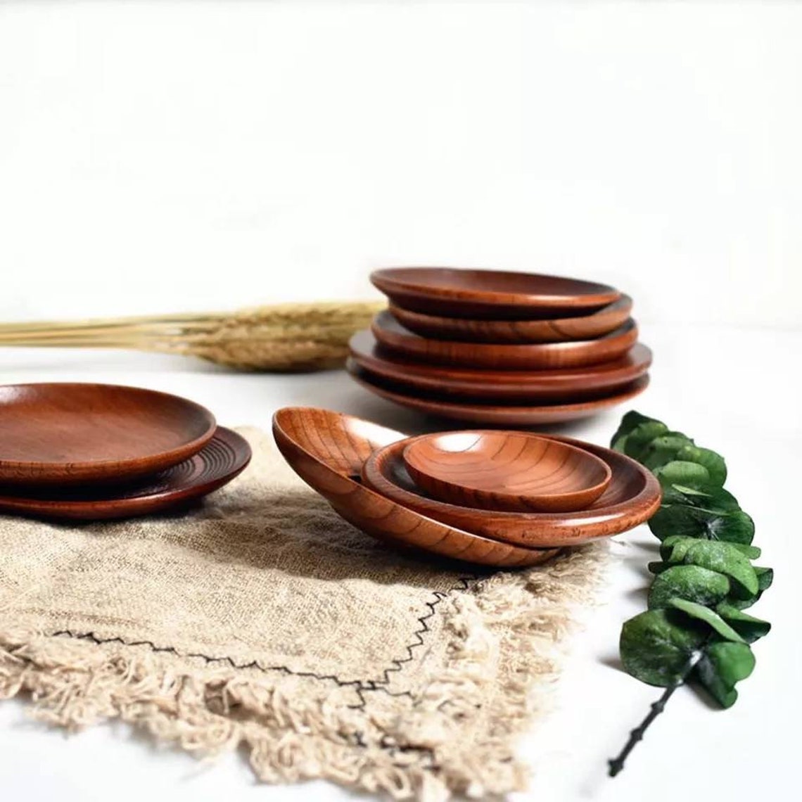 2-Piece Wooden Barrel Pitcher with Snack Bowl, vintage, style