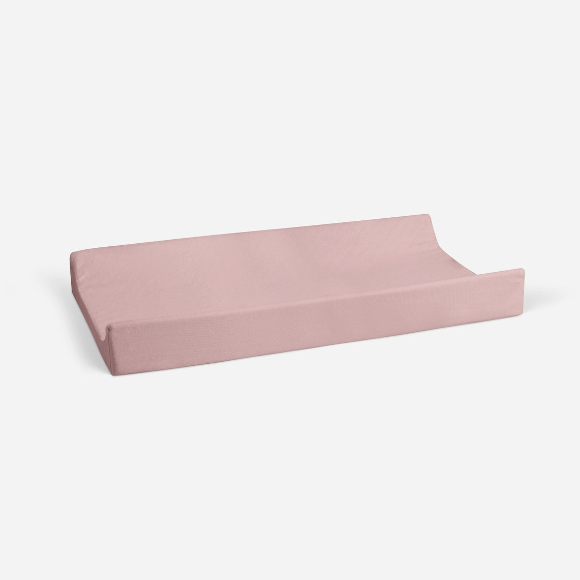 Blush Pink Bamboo Changing Table Cover, 16 "x 28"