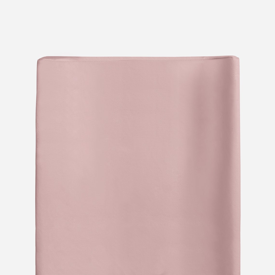 Blush Pink Bamboo Changing Table Cover, 16 "x 28"