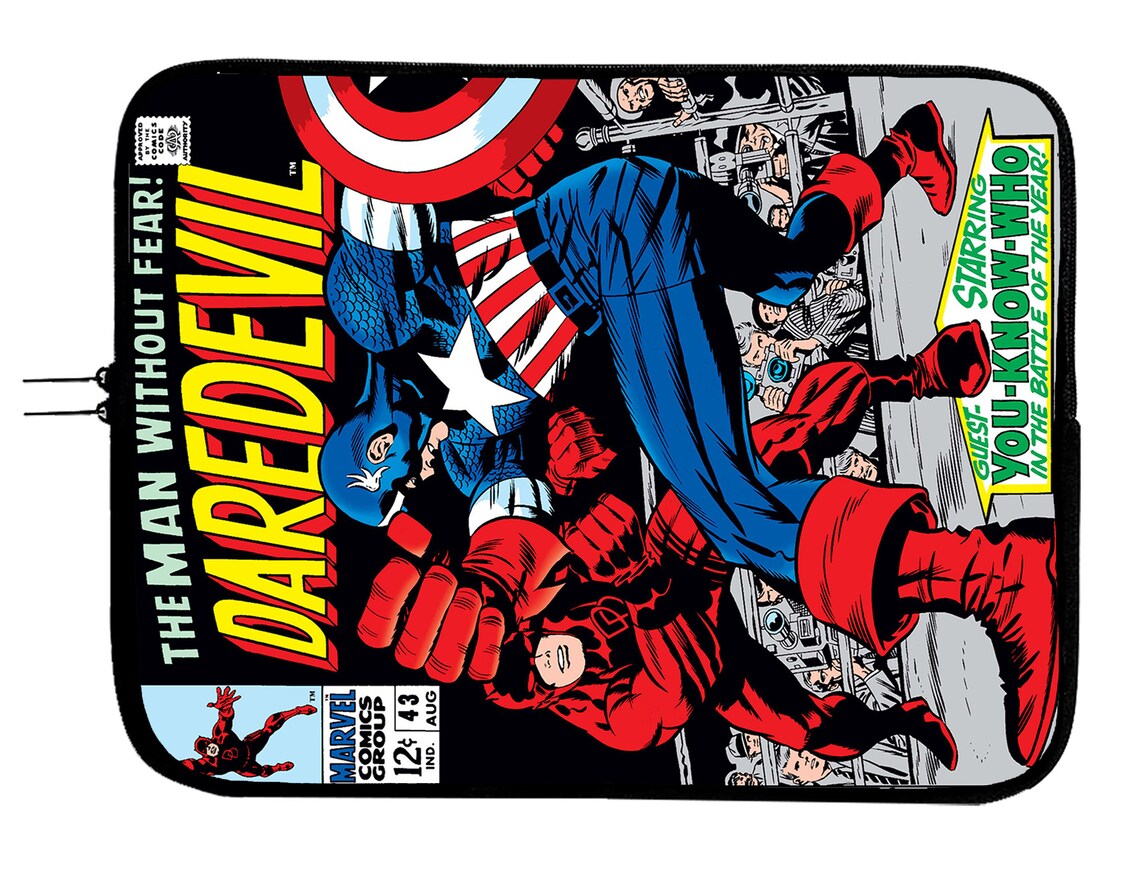 Daredevil Laptop Sleeve, Comic Superhero Laptop Sleeve, 11 "Inch