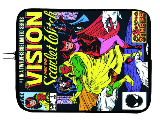 Vision Comic Laptop Sleeve, 11 "Superhero Laptop Sleeve