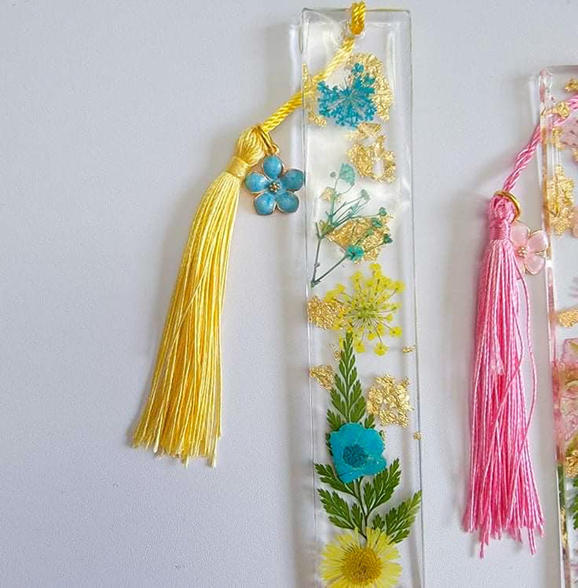 Real Pressed Flower Bookmark