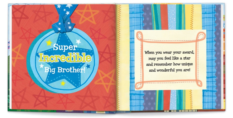 The Incredible Big Brother Children's Book,hard twin babies