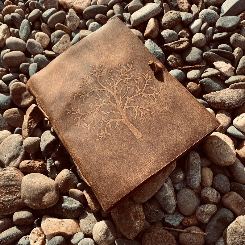 Leather journal, unlined