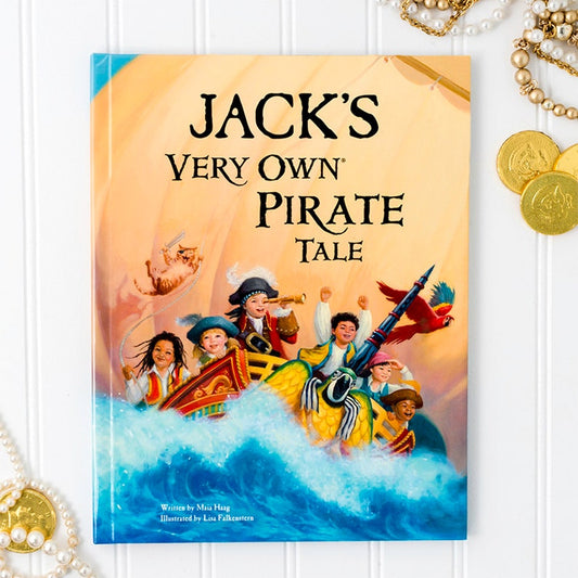 My Very Pirate Tale Children's Book, 30-page, 11 inch, hardcover