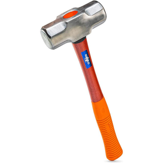 3.3 pound fiberglass mallet with rubber handle