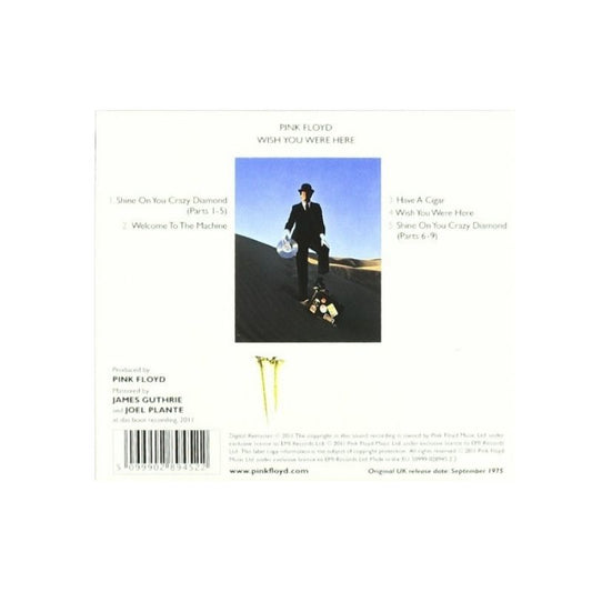 Wish You Were Here, Pink Floyd,  Audio CD