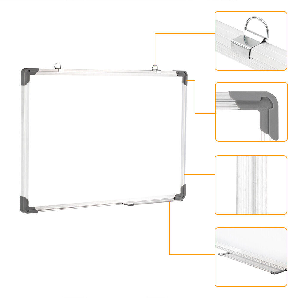 Magnetic dry erase white board for office, Size (16"x12")