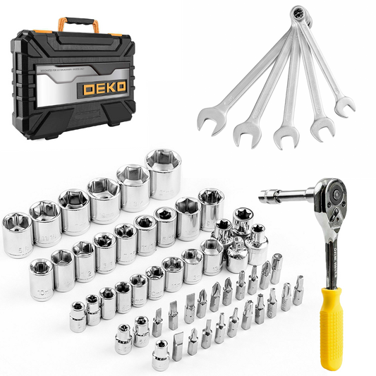 128-Piece Hand Tool Set, Screwdriver Bit