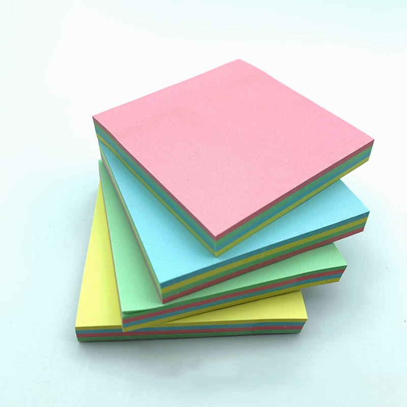 Sticky Notes 3in x 3in, Bright Colors, 1 Pad (100 Sheets/Pad)