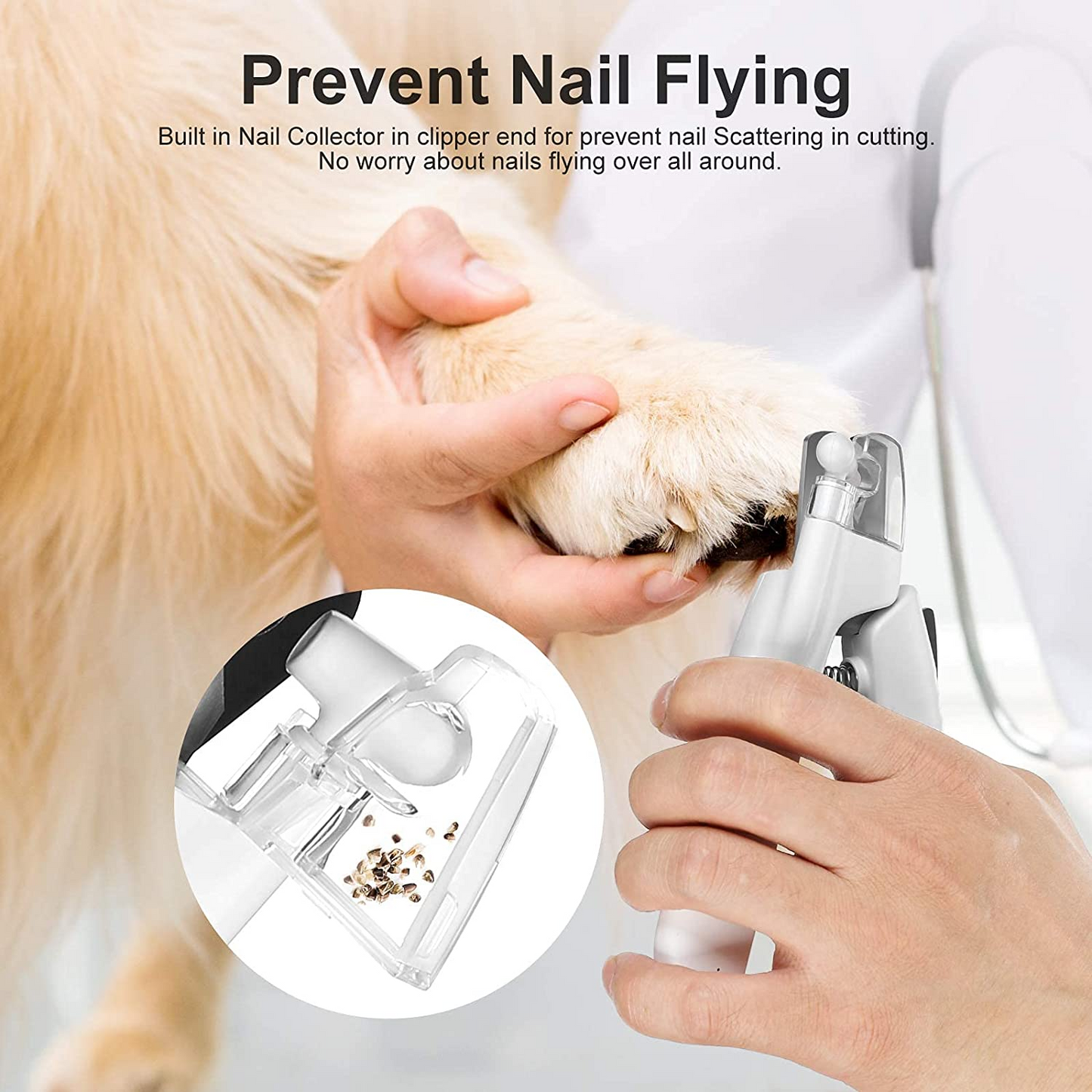 Nail clippers for your pet's fingers, black