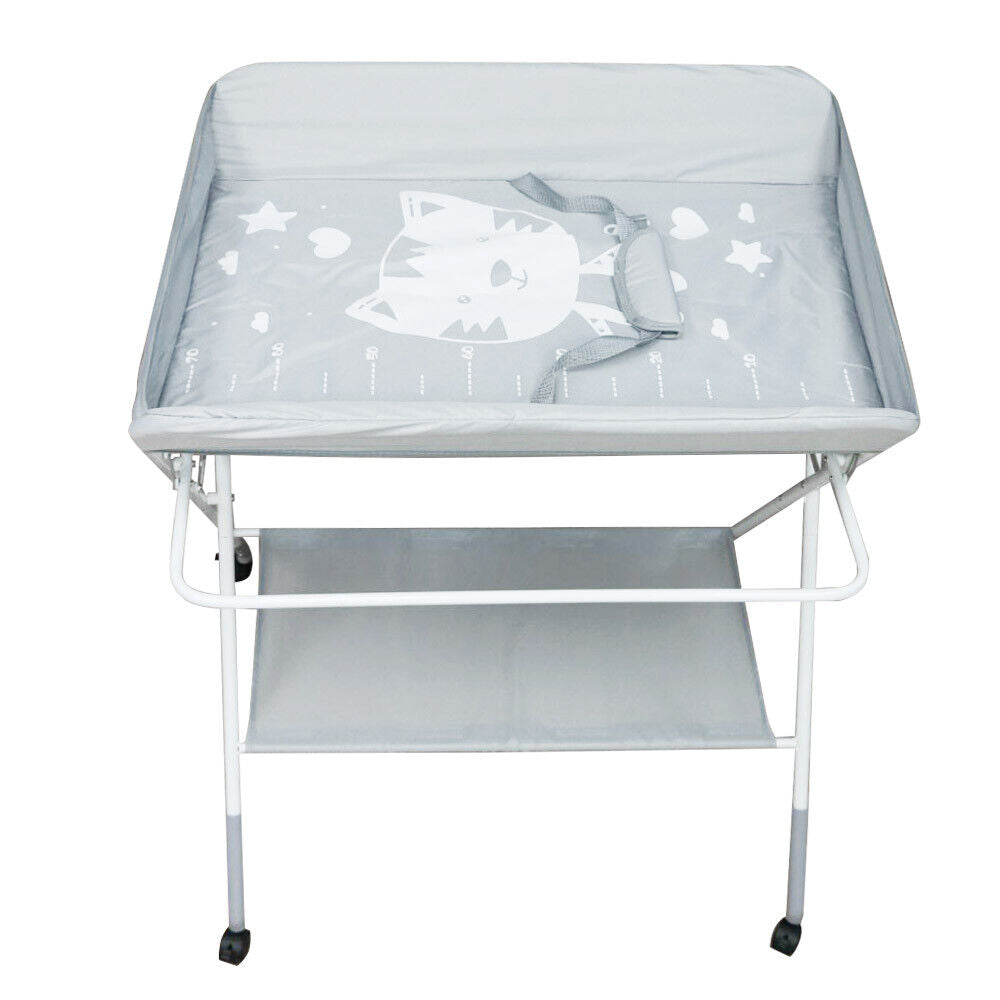 Folding changing table for babies, Color: Gray