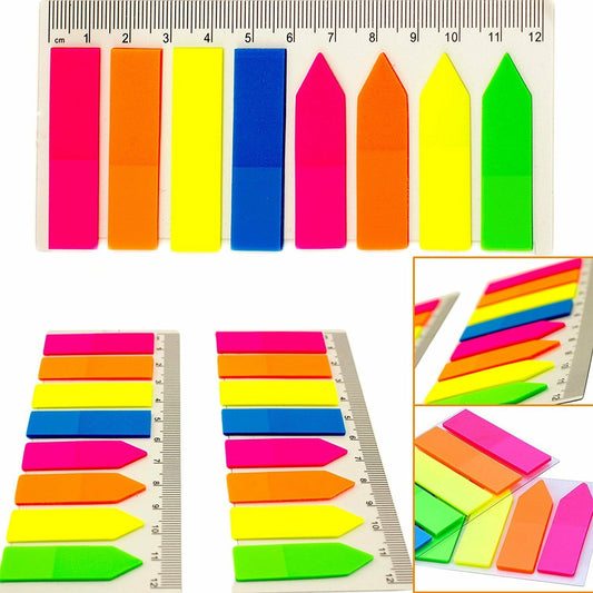 Pack of 5 colorful sticky notes (1600 pieces)