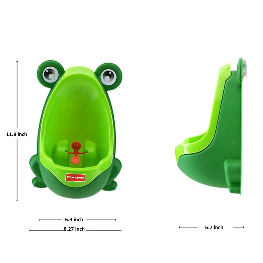 Training urinal for children, Color: Green