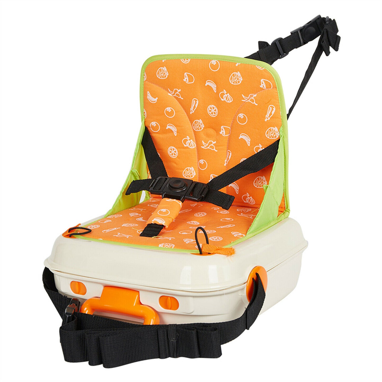 2-in-1 Baby Booster Seat, Orange