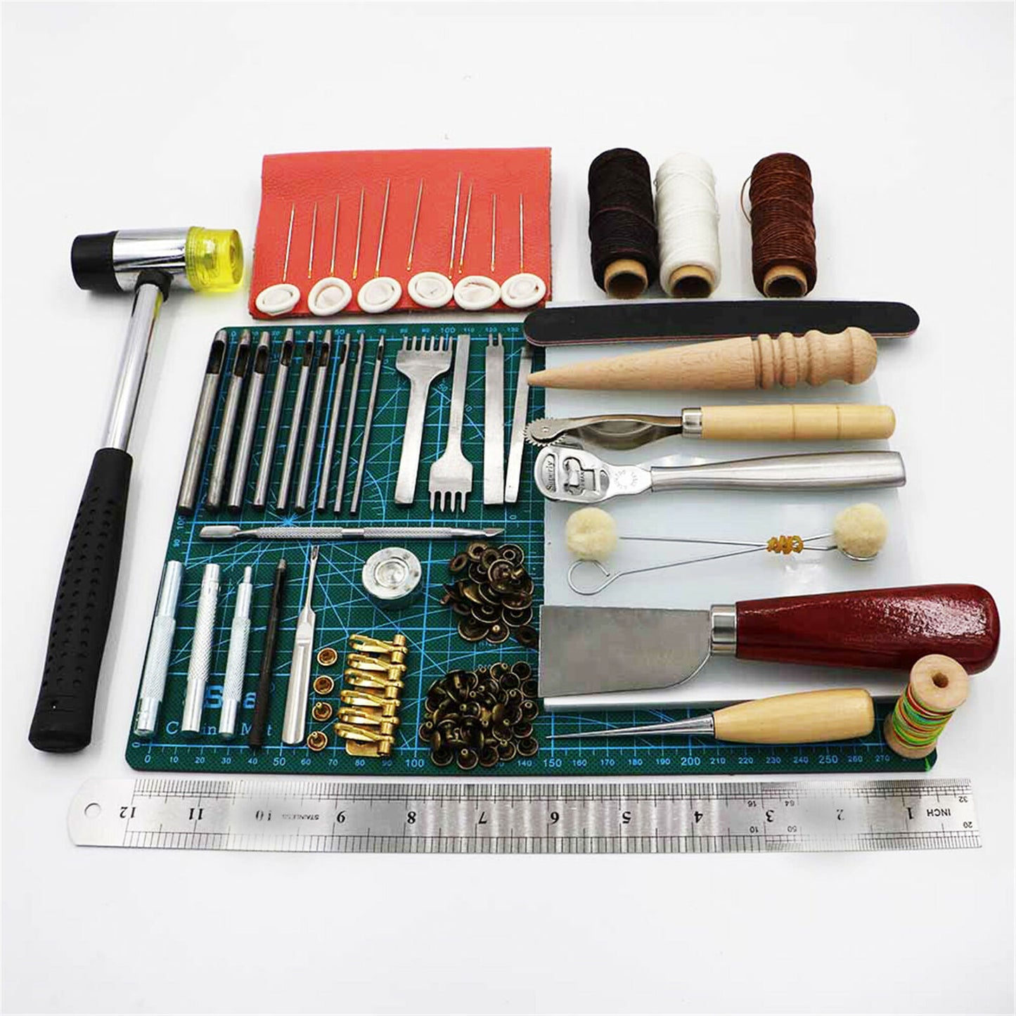 61pcs Leather Craft Working Tool Kit