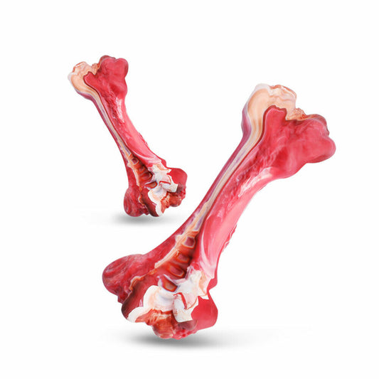 Indestructible Rubber Leg Bone Pet Chew Toy