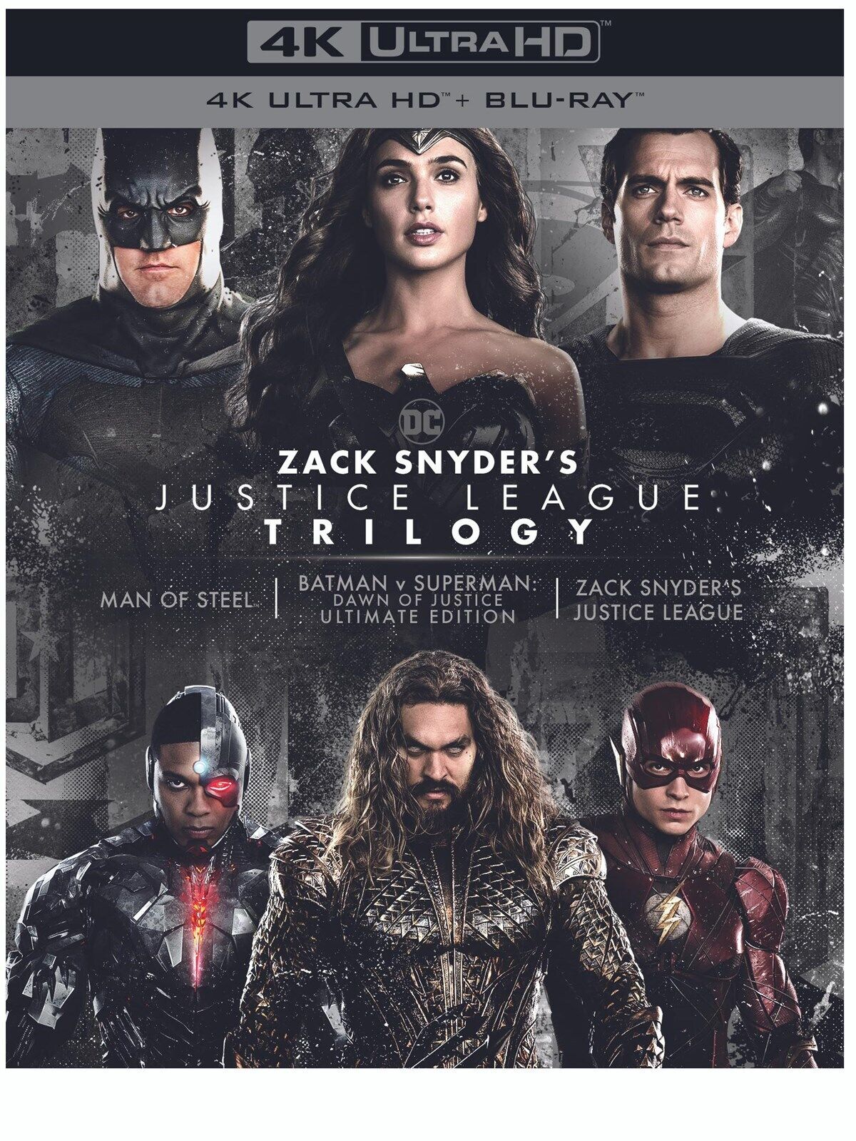 Zack Snyder's Justice League Trilogy (4K Ultra HD + Blu-ray)