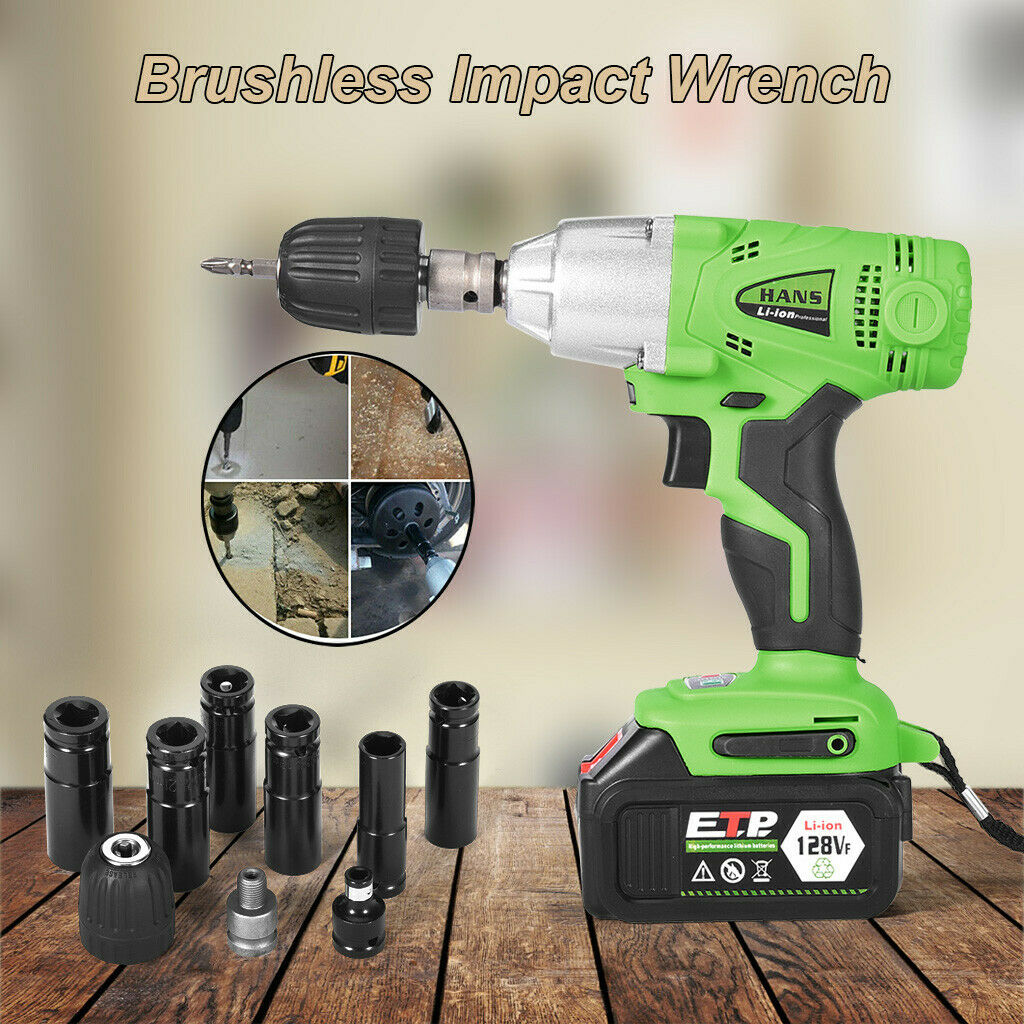 1/2'' Lithium Ion Cordless Electric Impact Wrench