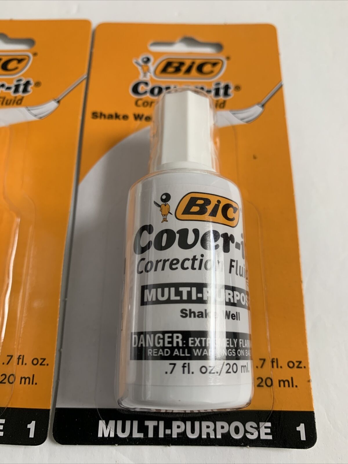 Cover-it White Out Correcting Fluid 0.7oz each