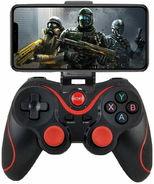 Wireless Mobile Controller, Bluetooth Colour: Black-Red